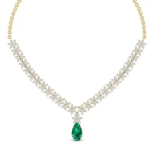 Multi Shape Diamond Necklace